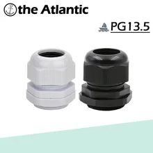 10 шт. PG13.5 IP68 Водонепроницаемый нейлоновый Пластиковый кабель железа, соединительный кабель для 6-12 мм кабель