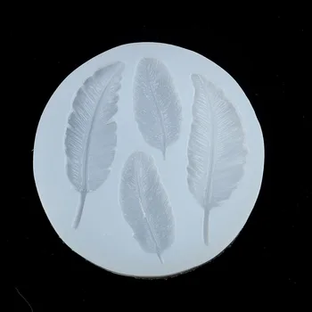 

Doreen Box Fashion Silicone Resin Mold For Jewelry Making Round White Feather 86mm(3 3/8") x 84mm(3 2/8"), 1 Piece