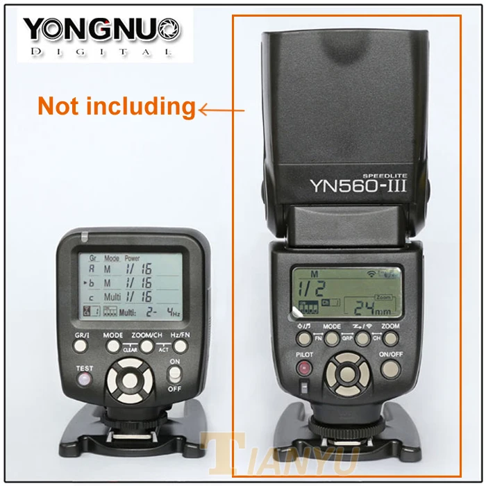 YN560TX II YN560-TX II C беспроводной контроллер вспышки и Commander для Yongnuo YN-560III YN560TX Speedlite для Canon DSLR камер