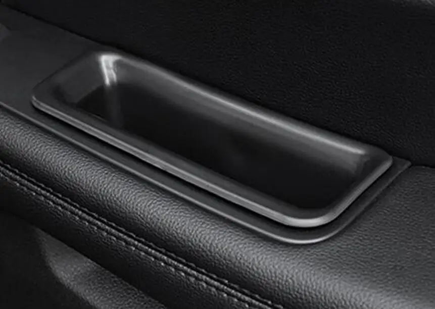 

New 2pcs Car ABS Armrest Container Door Storage Box Handle Boxes Case For Ford Explorer 2016 2017 2018 Accessories