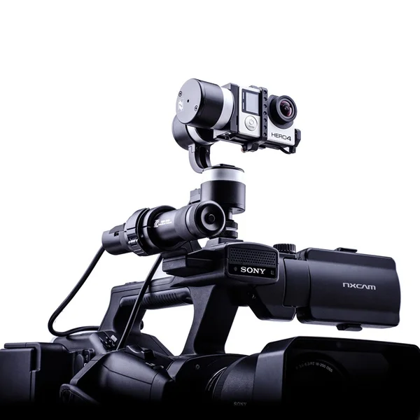 ZHIYUN Z1 Rider2 обновления версии 3 оси устойчивый обрабатывались Gimbal провода стабилизатор для Gopro Hero 3 4 XiaoYi SJ4000 Спорт Камера