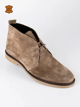 

Polacchine in taupe suede