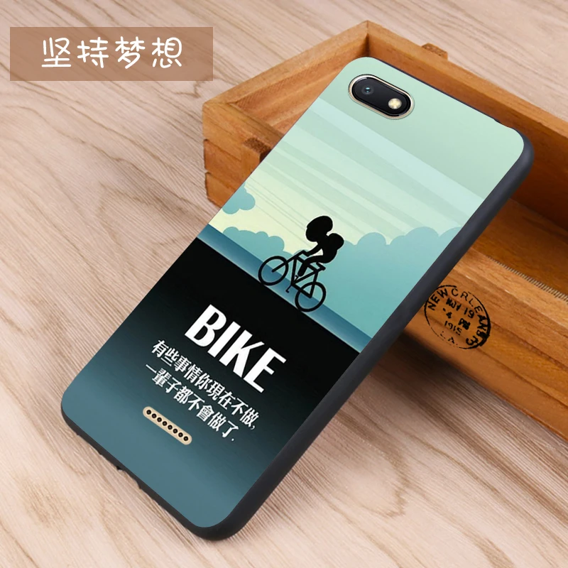 Xiaomi Redmi 6a Case Original Cover for Xiaomi Redmi 6a Case Bag Redmi 6a Cover Skin Wolf Fish Skull Fundas 100% 21