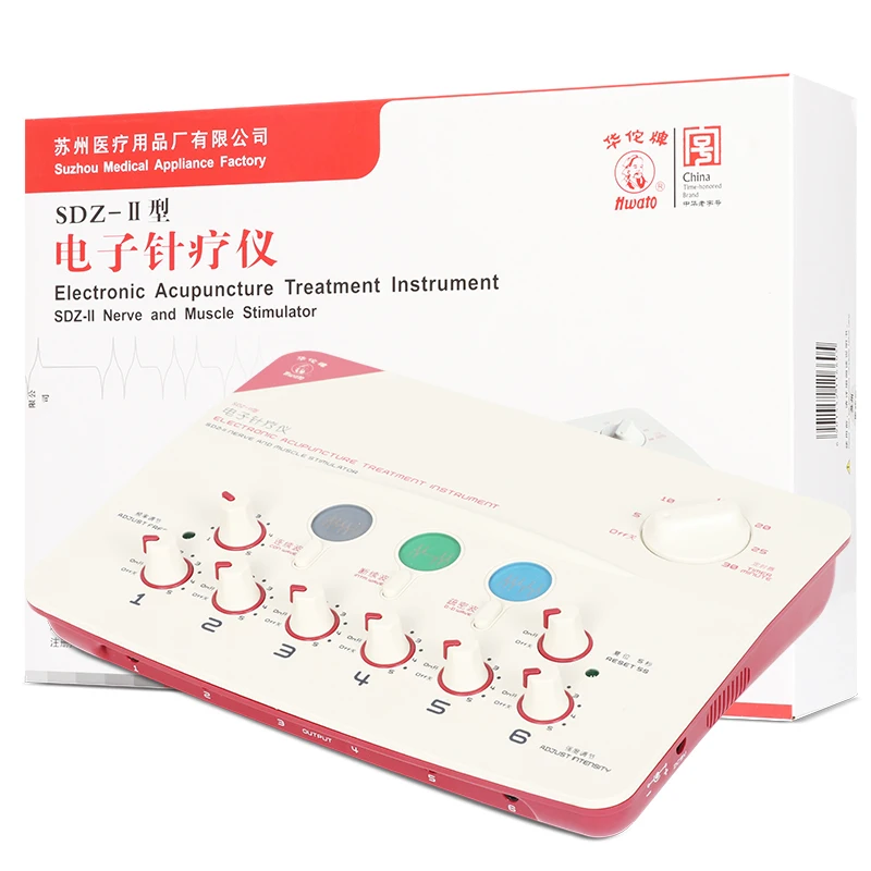 Hwato Electronic Acupunture Treatment Instrument Healthcare 6 Outputs Automatic Timing Treatment Intead Of Manual Massage Dc/Ac Hwato Electronic Acupunture Treatment Instrument Healthcare 6 Outputs Automatic Timing Treatment Intead Of Manual Massage Dc/Ac