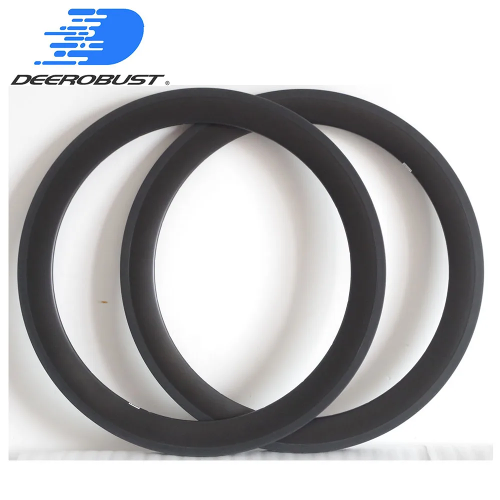 

375g 700c Light 60mm deep V Shape Carbon Tubular Road Bike Rims Bicycles Rim UD Matte Wheel Basalt Brake Surface 20 24 Holes
