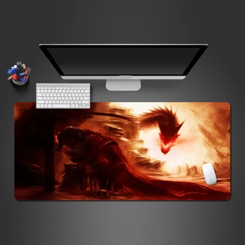 

Best Hot Skyrim Mousepad Fashion Non-slip Gaming Mouse Pad Gamer Mat Customized Game Computer Keyboard Mat Personalized Gift