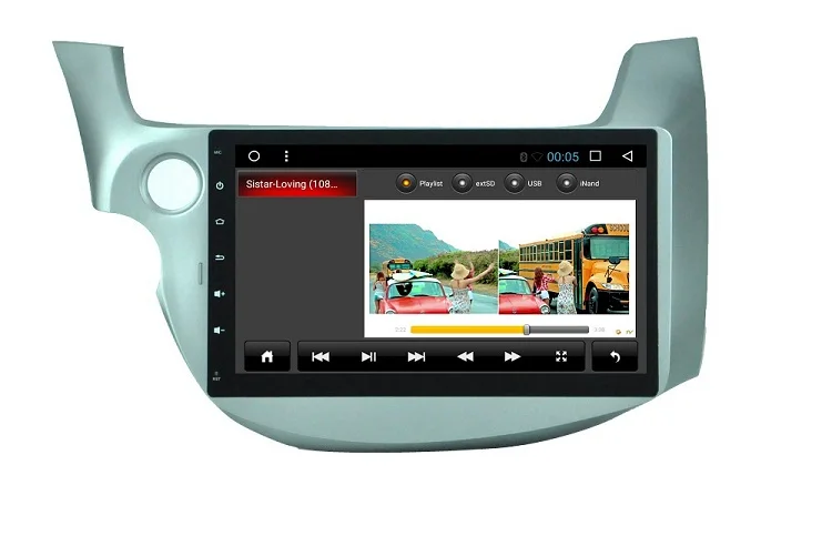 Perfect Asvegen 10.1"Quad core car radio gps navigatio car radio gps navigation for Honda Fit Old android 7.1 car multimedia player 5