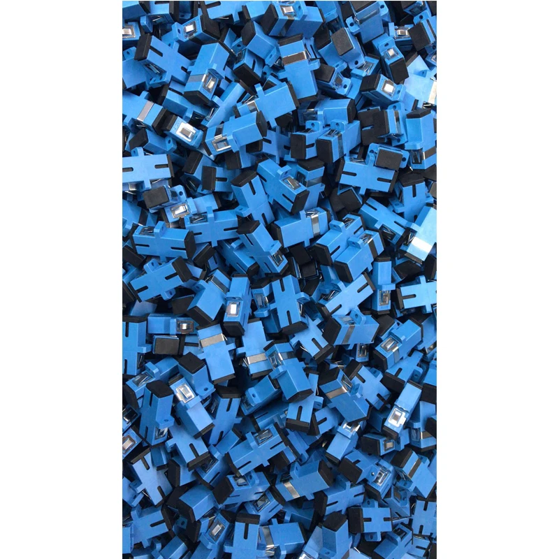 

500pcs fiber equipment fiber optic Connector Adapter SC/UPC SM SX fiber adaptor