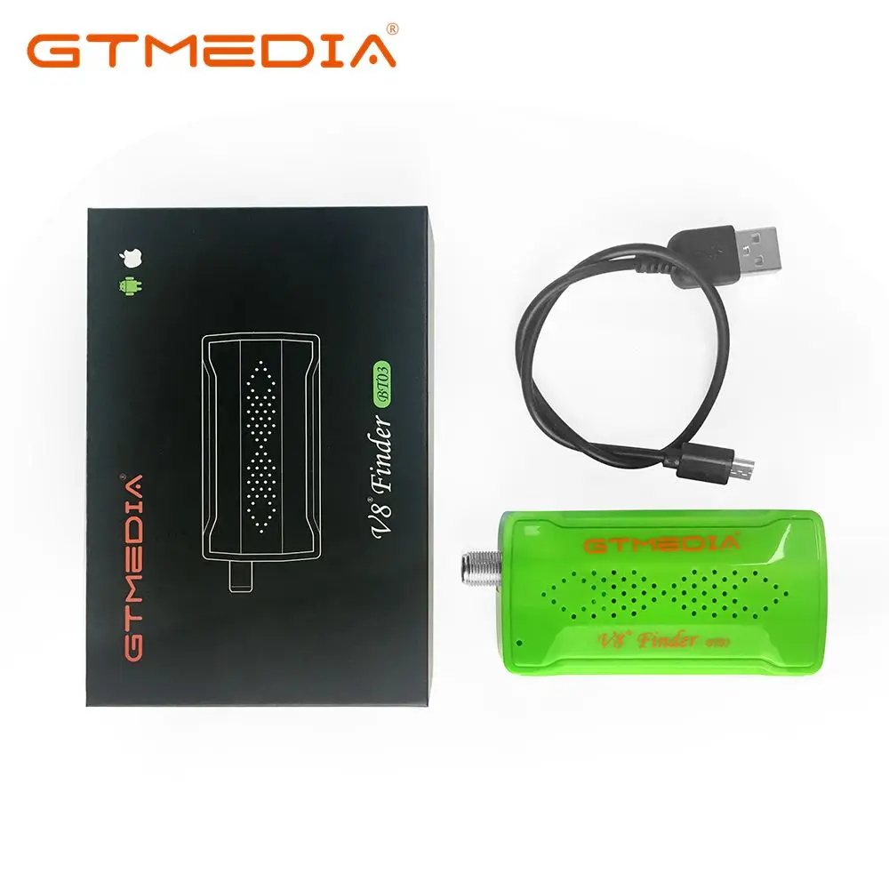 

GTmedia V8 Finder BT03 Mini Sat finder BT DVBS2 Satellite Finder Meter With Android & IOS System App Freesat BT01 Upgrad HD1080P