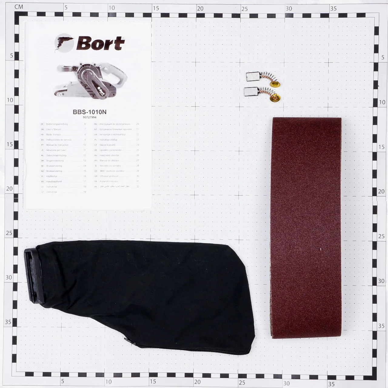 Машина шлифовальная ленточная Bort BBS-1010N