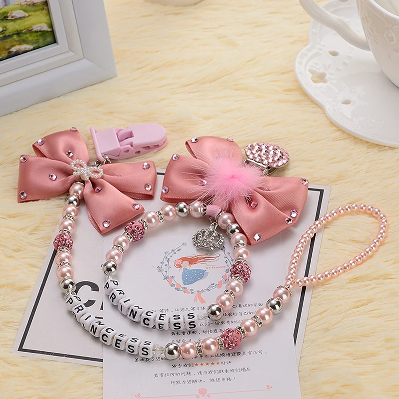 Personalised stunning pram charm in Hot pink for baby girls ideal gift