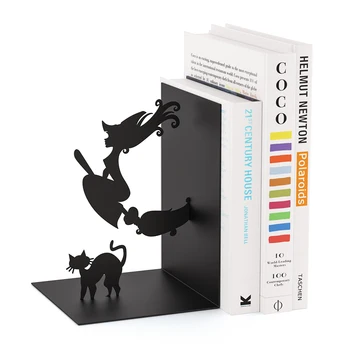 

Balvi bookends Magic Color black hag shaped Metal 17 cm