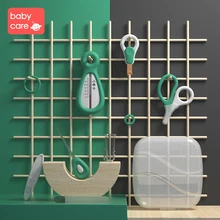 7 шт. Многофункциональный Детский Медицинский Набор для ухода за новорожденными детьми Комплект термометр клипер ножницы детские туалетные принадлежности для малышей