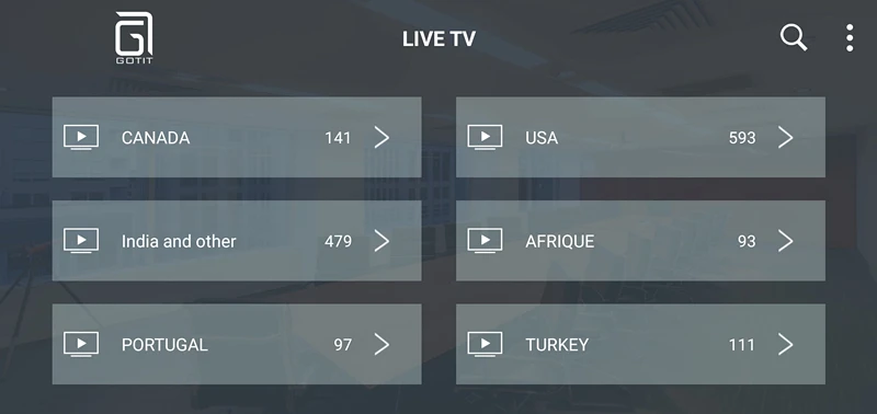 PROCAJA IPTV испанский подписка GOTIT 4000+ Live& VOD Испания Франция арабский для Android M3U Enigma2 Smart tv Mag box