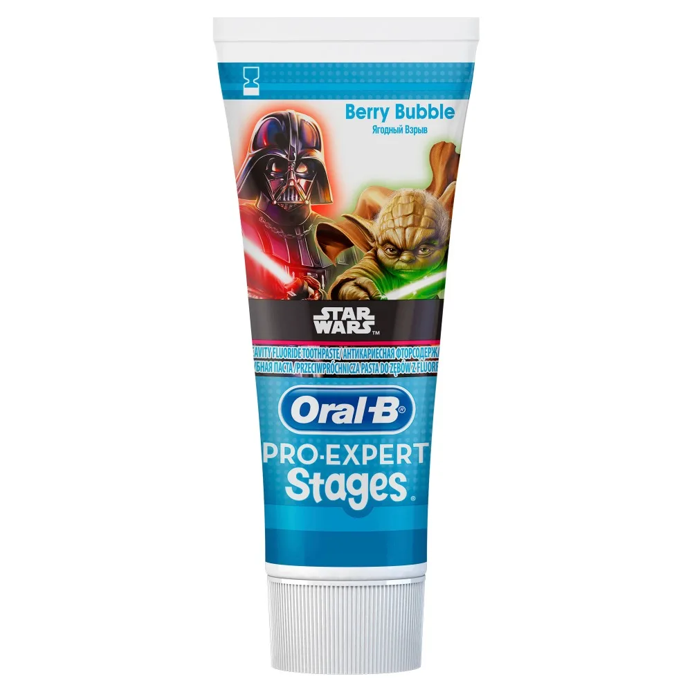 Children Toothpaste Oral B Pro Expert Stages Star Wars Berry Bubble