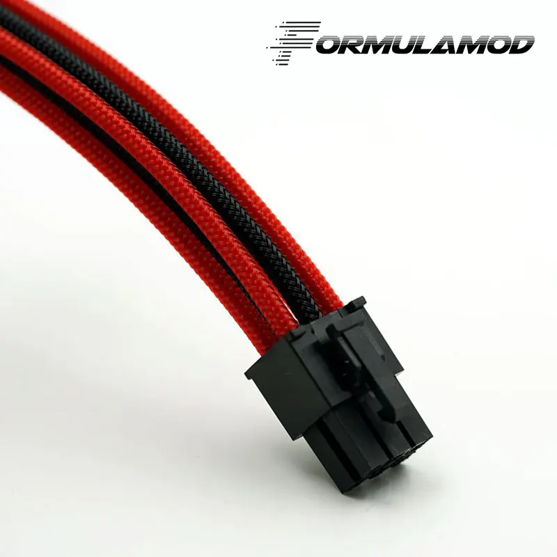 FormulaMod Fm-PCI6P-C, PCI-E 6Pin GPU удлинитель питания, материнская плата 18AWG 6Pin многоцветные соответствующие кабели расширения