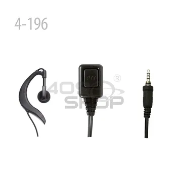 

PTT Button Headsets D ring Ear Loop Earpiece for M-35 Recet RS35M