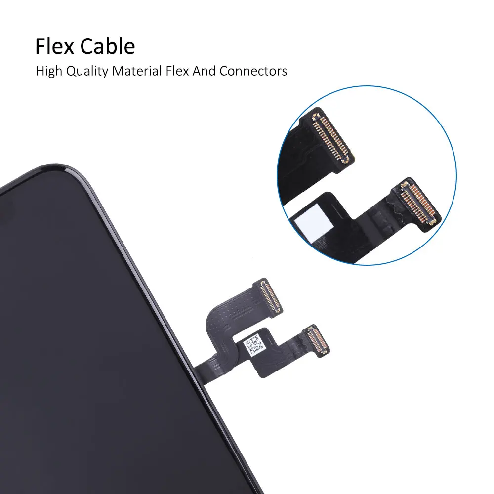 Elekworld TFT OLED для iPhone X XS XR MAX ЖК дисплей с 3D сенсорным экраном дигитайзер в сборе