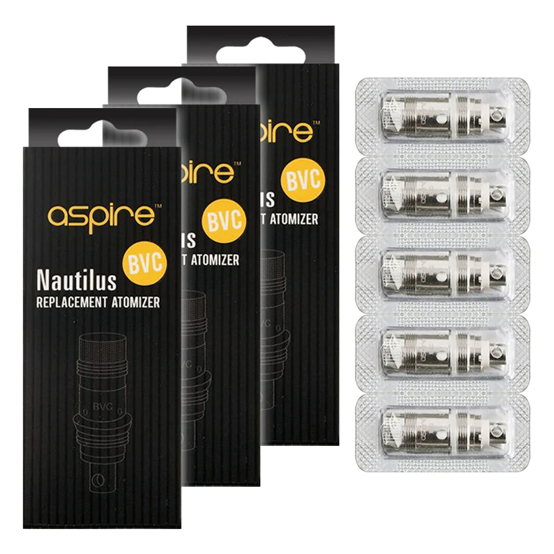 Aspire Nautilus BVC 1 6 Ом 10 Вт 16 катушка 15 шт. для Mini Triton Mini|Испарители электронных сигарет| |