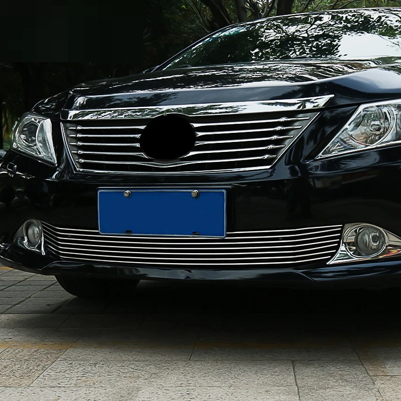 

Grille exterior promote auto automovil parts bright sequins car styling modification protecter 12 13 14 FOR Toyota Camry