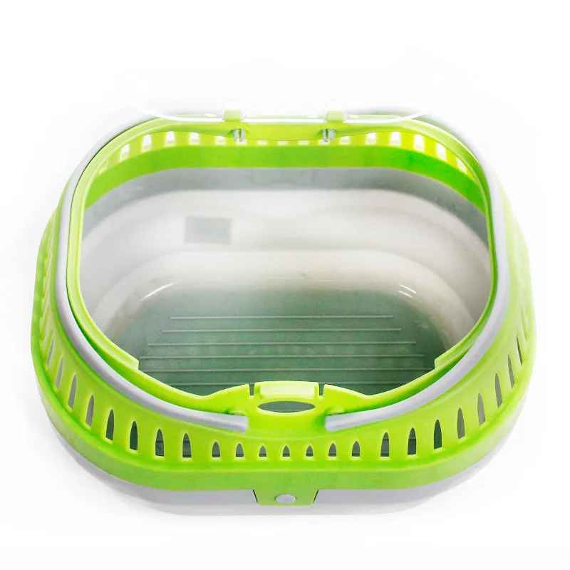 Small Animals Carrier Pet Outdoor Portable Rabbit Basket Hamster Cage Go Out Box With Ventilation Window Small Animals Carrier Pet Outdoor Portable Rabbit Basket Hamster Cage Go Out Box With Ventilation Window