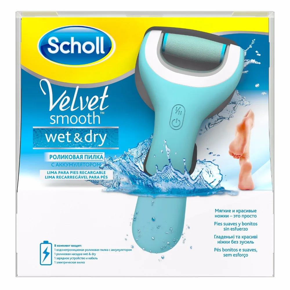 stuiten op inhoudsopgave hoffelijkheid Scholl Velvet Smooth Wet And Dry Pedi - Feet Care - AliExpress