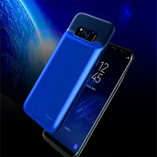 4000 мА/ч для samsung S8 s8 Plus, чехол с аккумулятором, TPU, зарядка, сокровище, ультра тонкий силиконовый внешний аккумулятор для телефона, для samsung S8 Plus