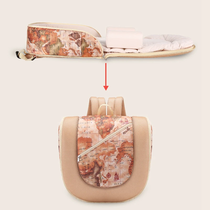 

Portable Baby Crib Nursery Japan Travel Bag Folding Baby Bed Bag Infant Toddler Cradle Multifunction Storage Bag For Baby Care