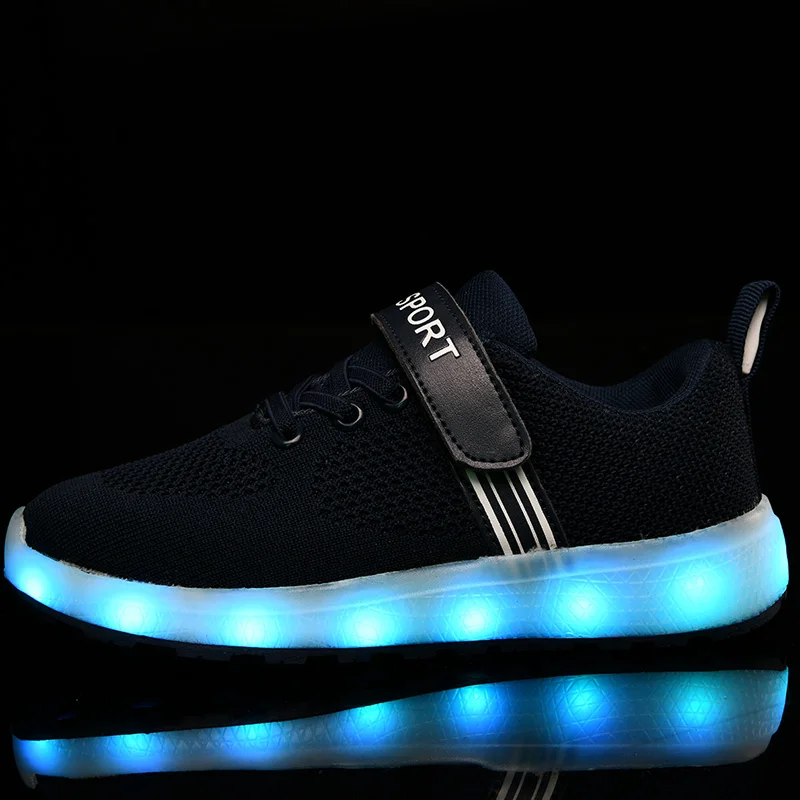 

Luminous Sneakers Kids Shoes For Girl Led Sneakers With Boys Fashion Lighted Size 25-37