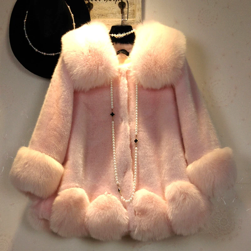 D'hiver Veste Silver Haute pink Fin Renard Arctique Nouveau Col Gratuite Femmes Livraison Et black 2018 Z white Fourrure Manteau Imitation Automne Faux L'eau De RSF5Yq