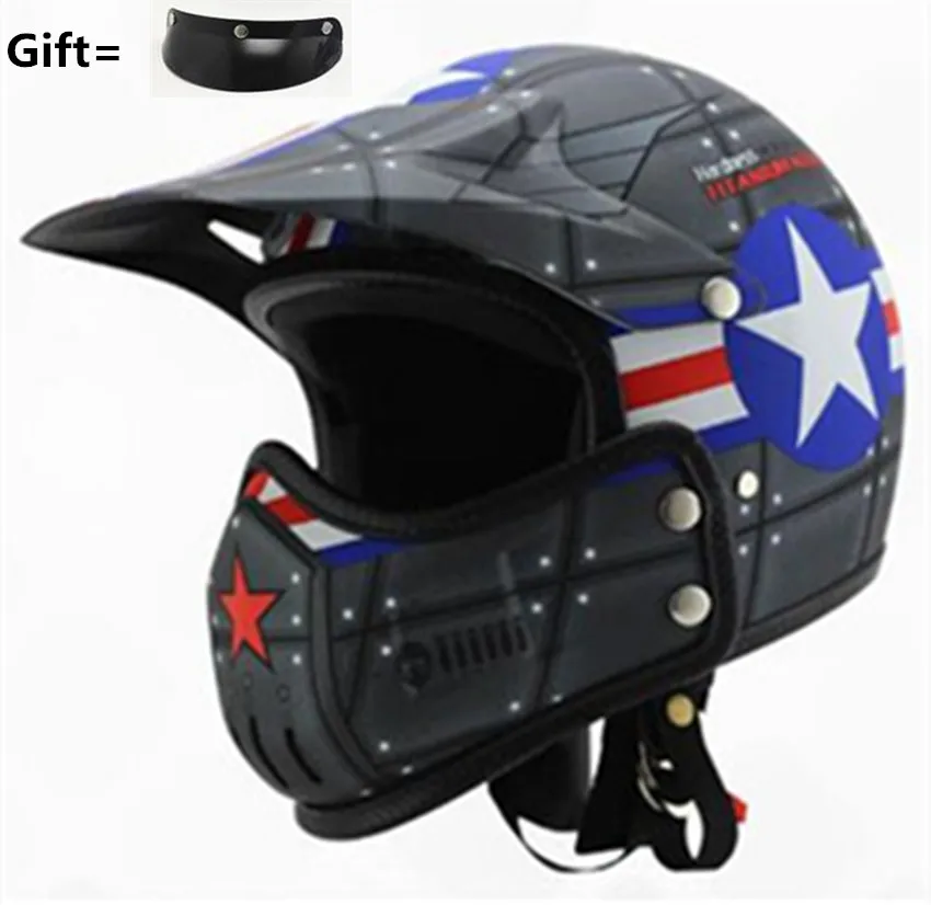 Modular Helmet Motorcycle Helmet Full Face Open Face Headgear Double D Clasp Closure Safe Combined helmets DOT - Цвет: Dark gray