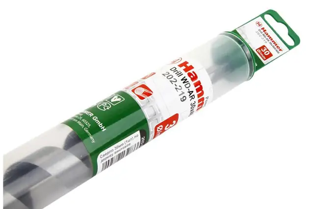 Сверло HAMMER Flex 202-219 DR WD AR 30мм*460/400мм  дерево, спиральное