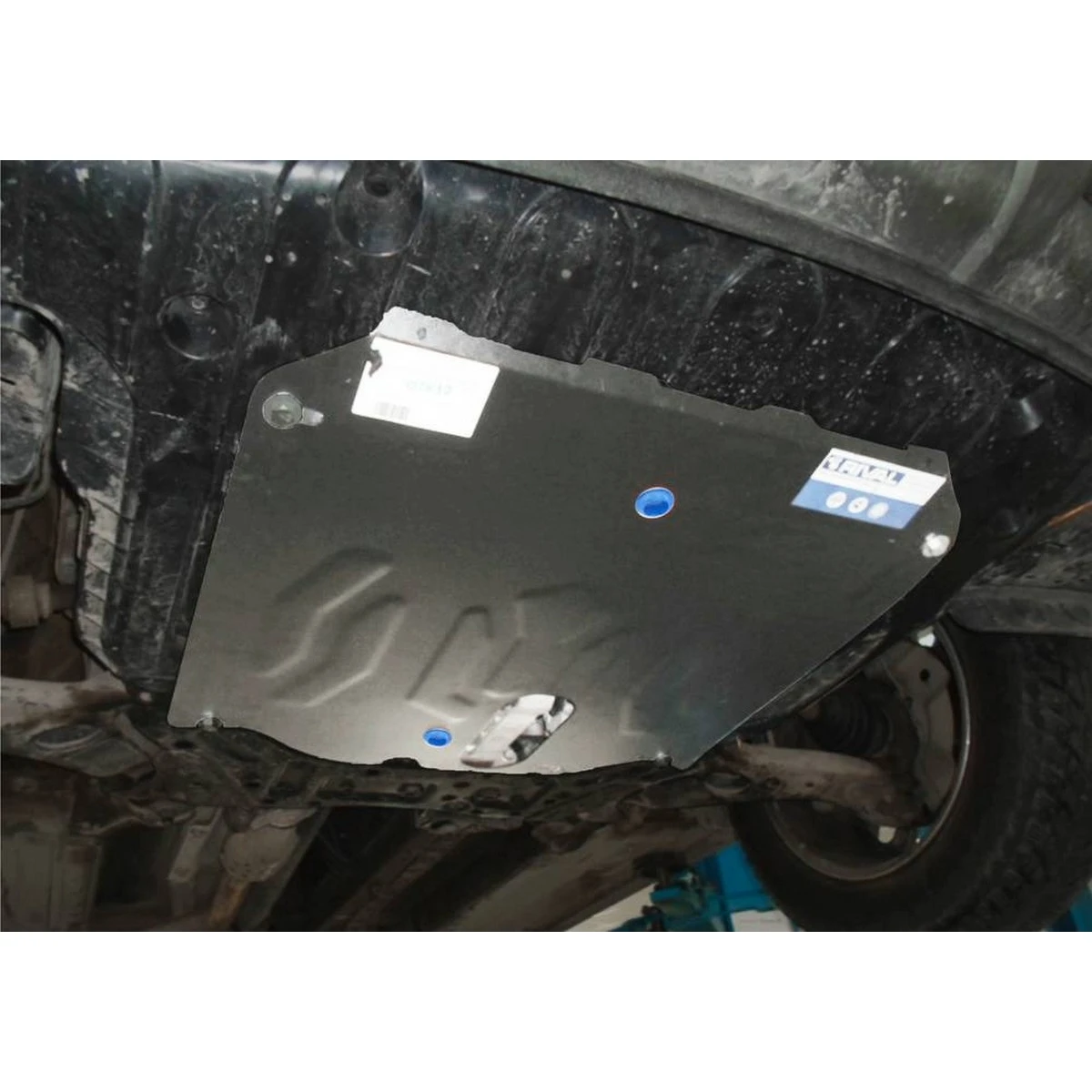 Защита картера и КПП Rival 333.2341.1 (для Hyundai Grand Santa Fe Santa Fe V - 2.2d; 3.3 2014-2016/Hyundai Grand Santa Fe V - 2.2d 2016-н.в./Hyundai Santa Fe V - 2.2d; 2.4 2012-2016/Hyundai Santa Fe V - 2.2d; 2.4 2016-н.в.)