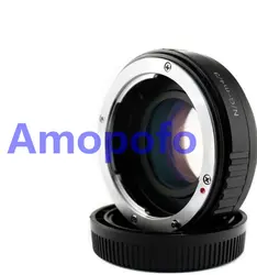 Amopofo n/G-M4/3 Фокусное Редуктор Скорость Booster адаптер для Nikon AI F G креплением к для olympus E-P1, e-P2, E-P3, E-PL1