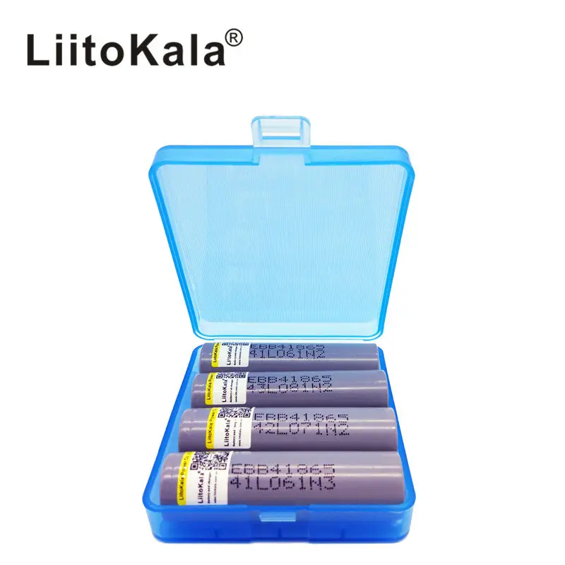 4 шт. LiitoKala Lii-B4 18650 2600 мАч 3 6 В Battrey B4 мобильный источник питания фонарик аудио