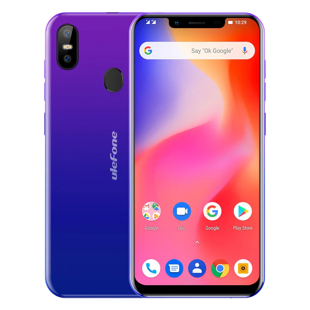 Мобильный телефон Ulefone S10 Pro, 5,7 HD+ 19:9, 2 Гб ОЗУ, 16 Гб ПЗУ, 16 МП, Android 8,1, MT6739WA, четырехъядерный, разблокировка лица, 4G, смартфон - Цвет: Многоцветный