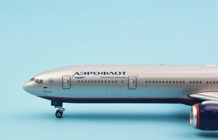 1: 400 масштаб Аэрофлот PH11491 Boeing 777 300ER VP BPG русский самолет изысканное моделирование