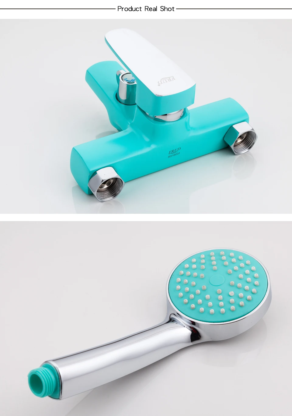 FRUD многоцветный спрей живопись для ванной душ смесители набор настенный смеситель для душа цинковый сплав душевой набор R32301/R32302/R32303