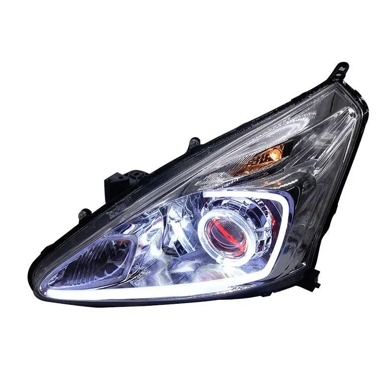 

Front Fog Headlights Cob Automobiles Auto Drl Automovil Styling Side Turn Signal Daytime Running Car Led Lights For Nissan Tiida