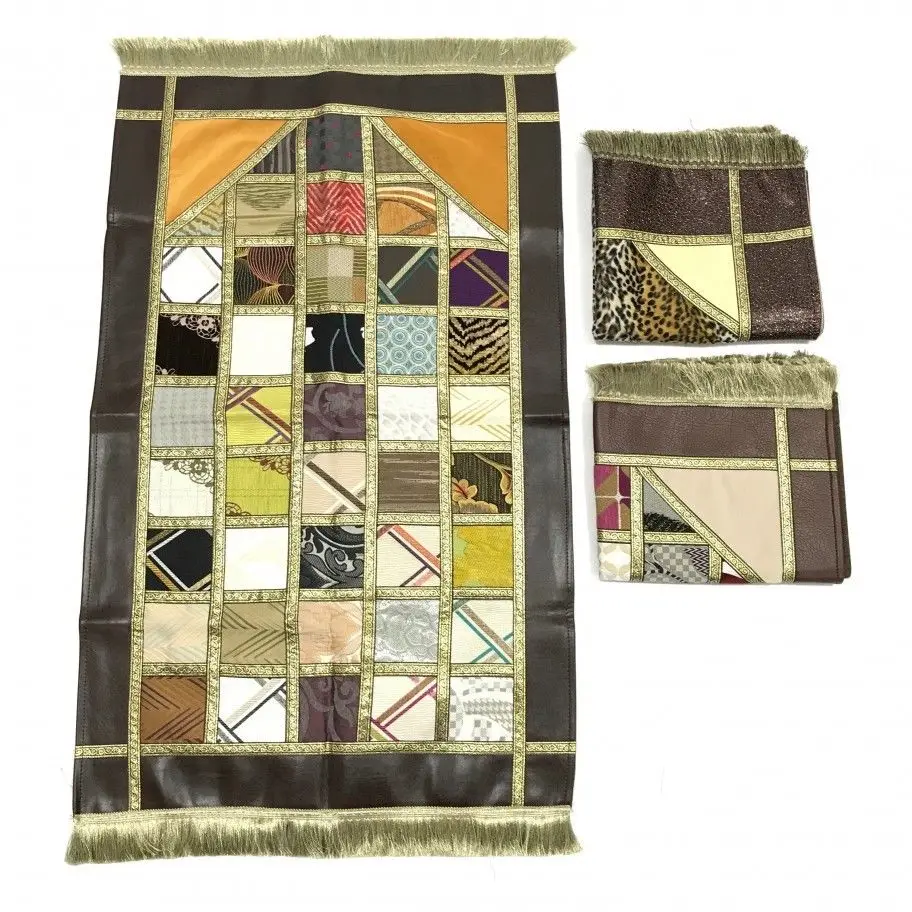 Исламский Молитвенный Ковер мусульманский коврик для молитв турецкий салат Sajadah лоскутный дизайн