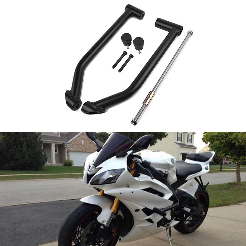 

Crash Bar Engine Frame Guard Race Rail Protector for 2008-2015 Yamaha YZF-R6 YZF R6 YZFR6 600 2009 2010 2011 2012 2013 2014