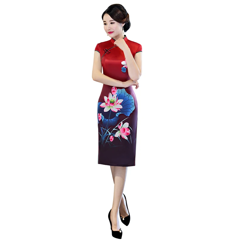 retro qipao