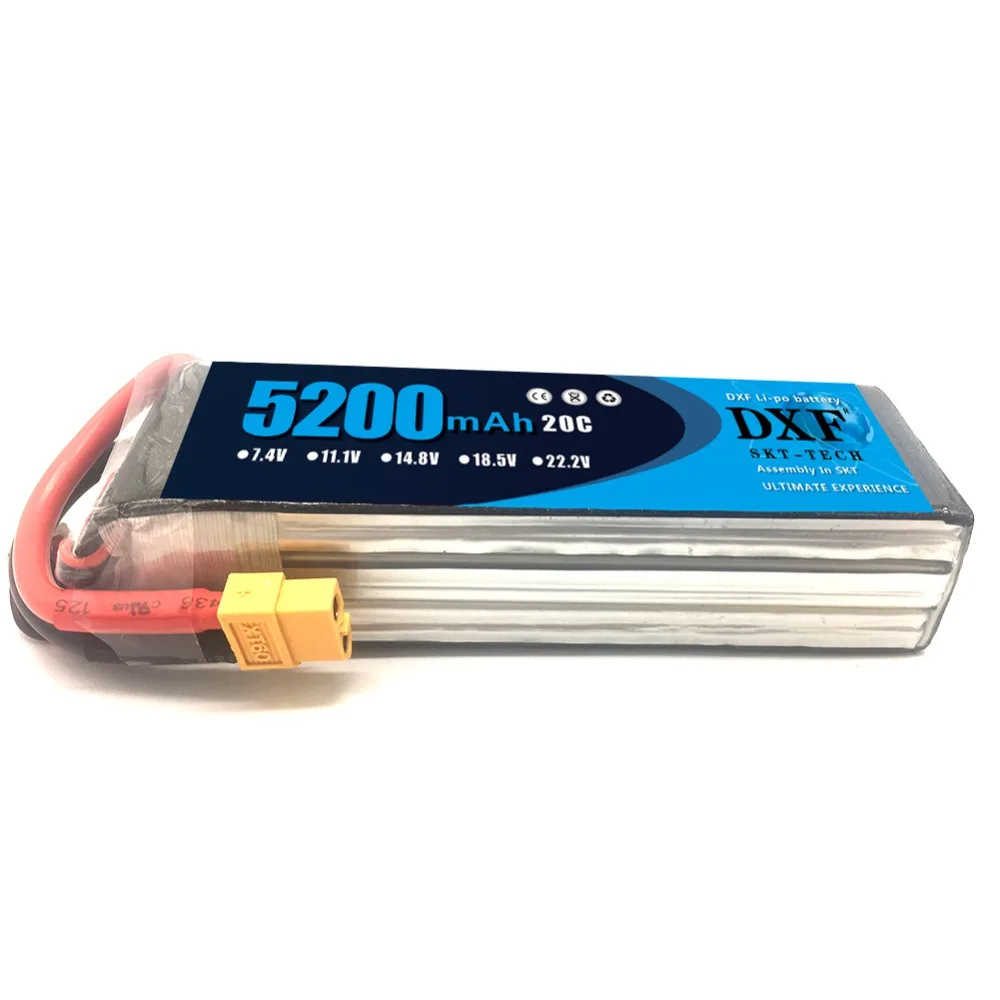 2 шт 11,1 V 5200Mah 3S 20C DXF Lipo батарея для Walkera QR X350 PRO RC дрон квадрокоптер запасные части Walkera запчасти для обновления