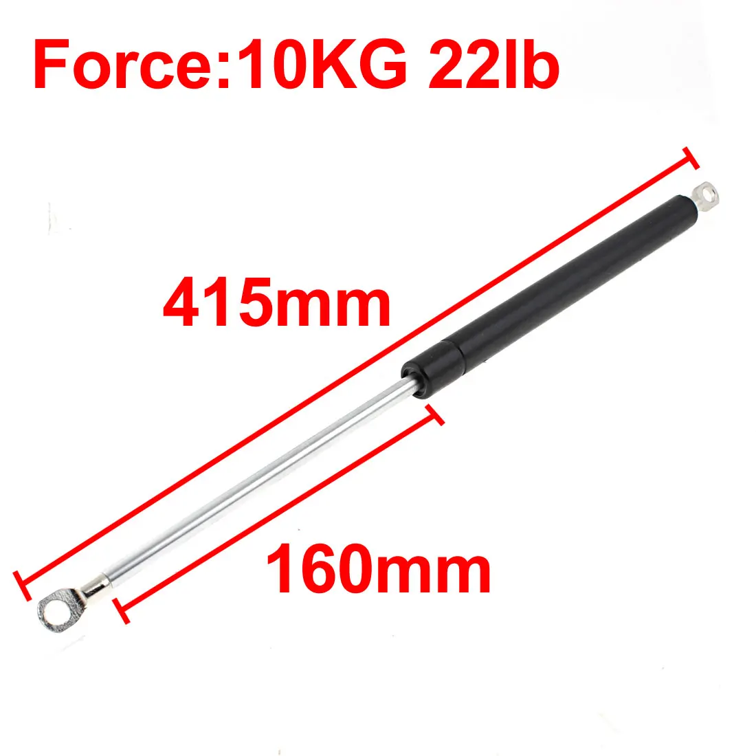 

UXCELL 10Kg 22Lb Force Car Auto Lift Support Gate Hatch Door Shock Damper Gas Spring 415Mm Length