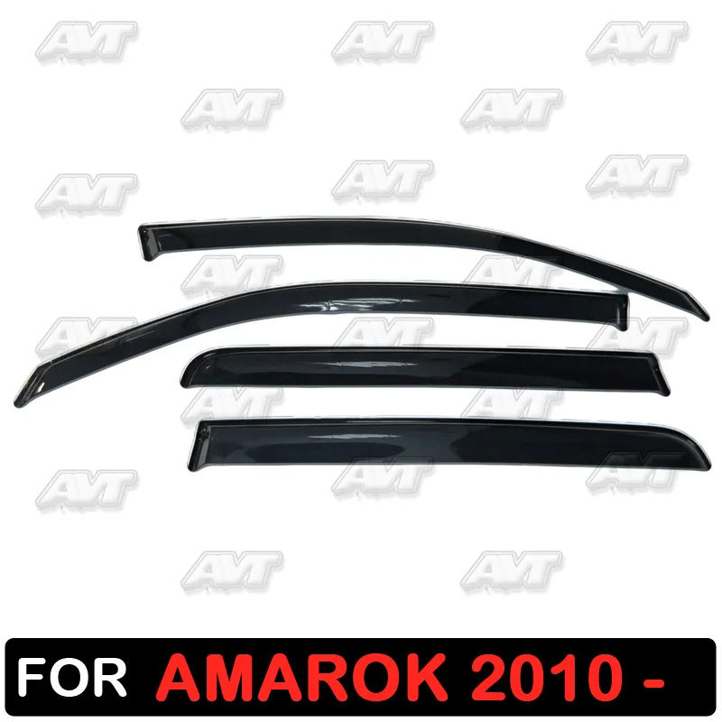 Дефлекторы для окон Volkswagen Amarok 2010 1 комплект 4 шт. Стайлинг автомобиля защита от