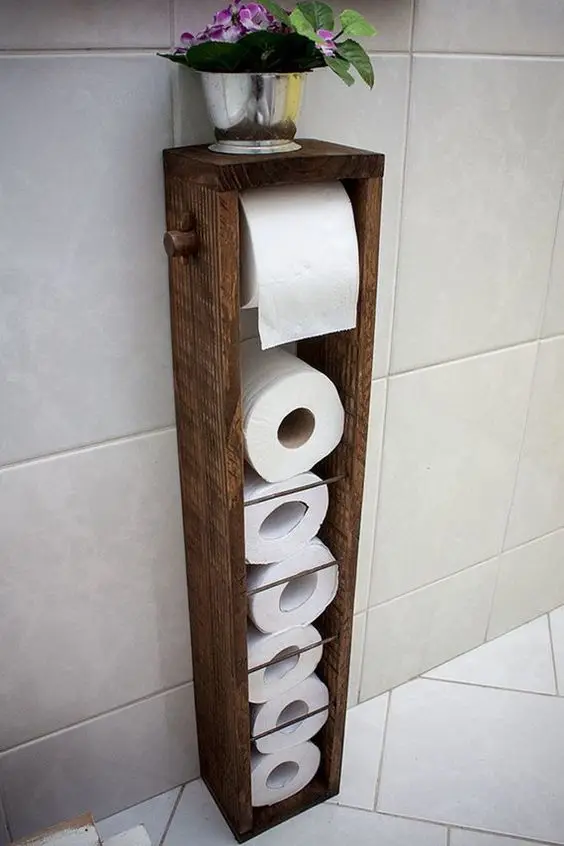

Evmingo Tree Closet Yanı Toilet Roll Holder 100 CM