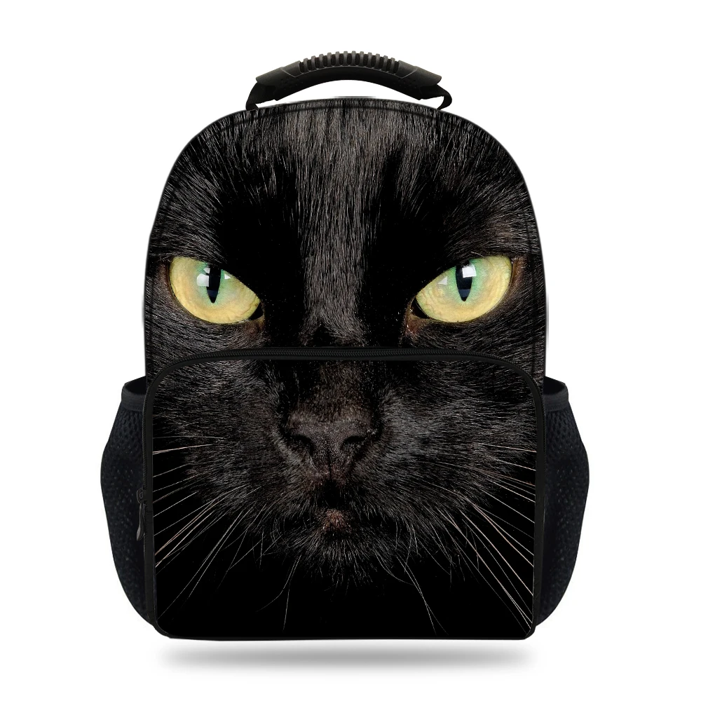 black kitty backpack