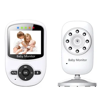 

202 baba eletronica detector fetal doppler 2.4 inch LCD IR Night Vision Video Intercoms 4 Lullabies Temperature Monitor 2X Zoom
