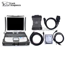 Toughbook cf19 para benz c6 vxdiag mb estrela ferramenta de diagnóstico varredor sd conectar c6 doip substituir mb sd c4 com xentry das wis epc