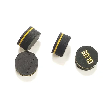 

xmlivet 2018 NEW 10pcs/lot Pool cue tips 12/13/14mm professional 2colors Billiards cue tips SS/S/M/H Billiards accessories